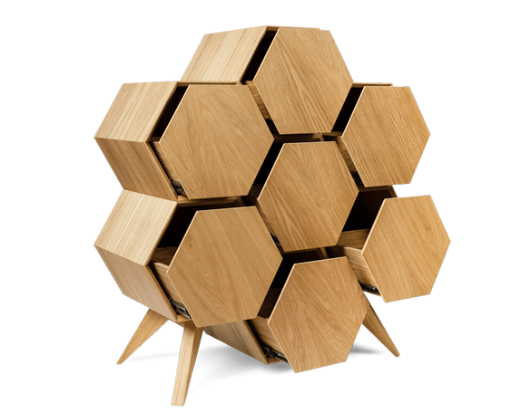 Solid Dresser Modern Pattern